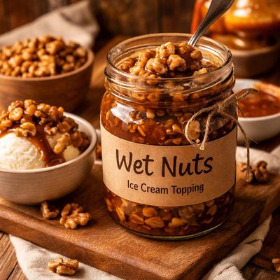 Image of Wet Nuts Ice Cream Topping
