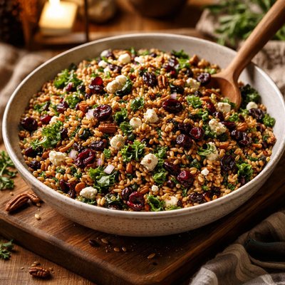 Image of Wheat Berry and Wild Rice Salad