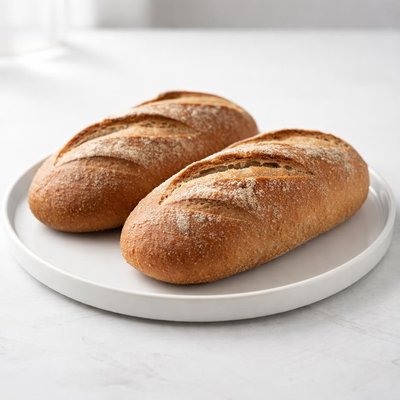 Image of Wheat Bread 2 Loaves