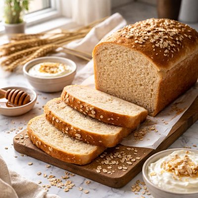 Image of Wheat N Yogurt Bread for Bread Machine