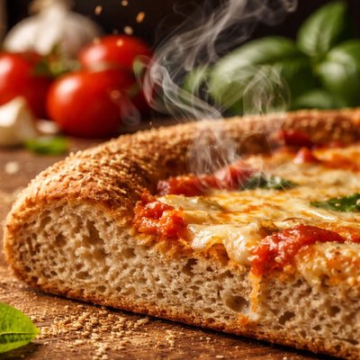 Image of Wheat Pizza Crust Bread Machine