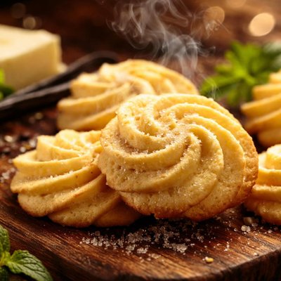 Image of Whipped Buttery Cookies