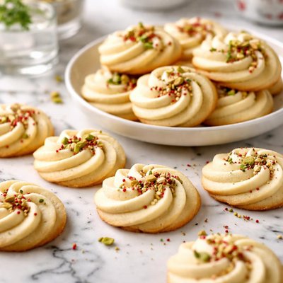 Image of Whipped Shortbread Cookies