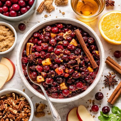 Image of Whiskey Spiked Cranberry Relish