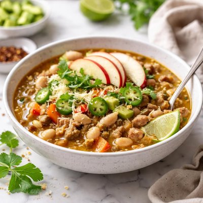 Image of White Bean and Apple Chili