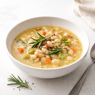 Image of White Bean and Rosemary Soup