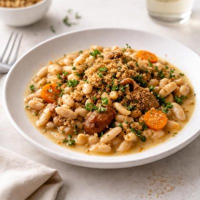 Image of White Bean Cassoulet for the Slow Cooker