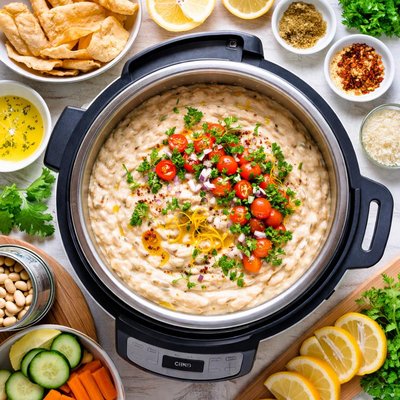 Image of White Bean Dip Pressure Cooker