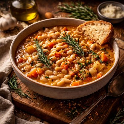 Image of White Bean Rosemary Stew