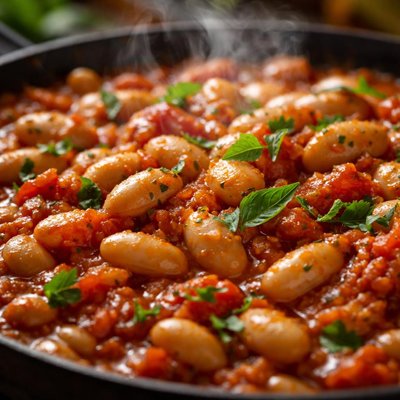 Image of White Bean Tomato Sauce for Pasta