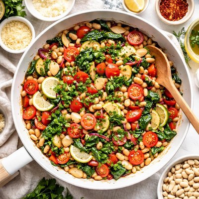 Image of White Bean Veggie Saute