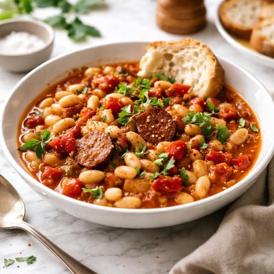 Image of White Beans a La Basque