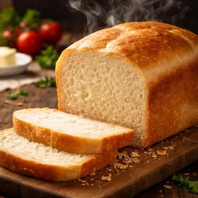 Image of White Bread 1 1 2 Lb Bread Machine Loaf