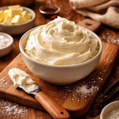 Image of White Buttercream Icing