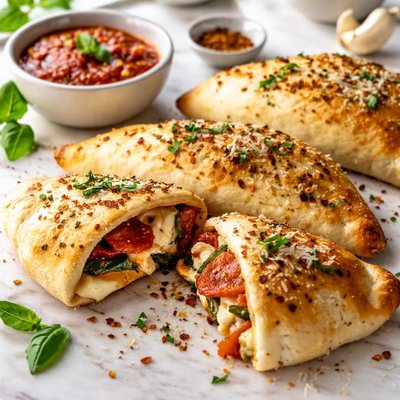 Image of White Calzones
