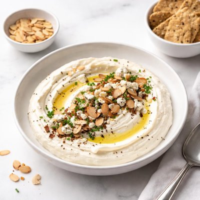 Image of White Cheese Almond Dip