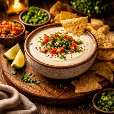 Image of White Cheese Dip Queso