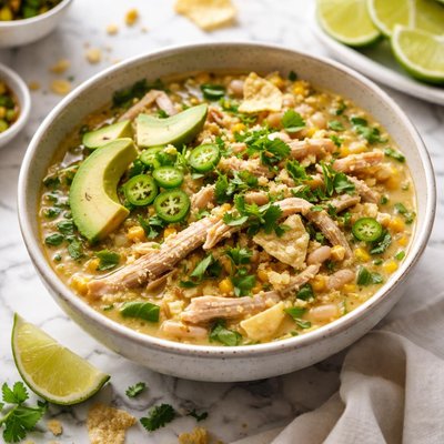 Image of White Chicken Chili No Red Ingredients