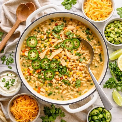 Image of White Chili Football Soup