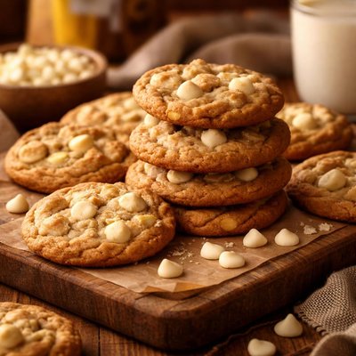 Image of White Chip Chocolate Cookies Toll House