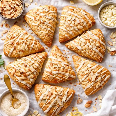 Image of White Chocolate Almond Scones