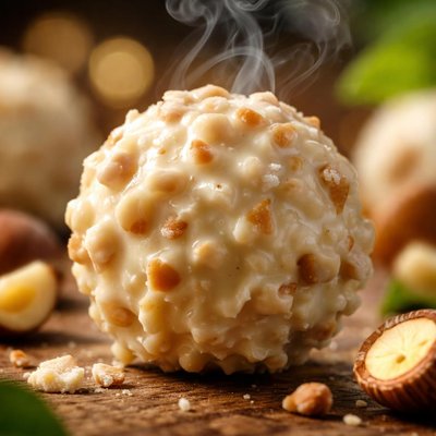 Image of White Chocolate and Hazelnut Ball
