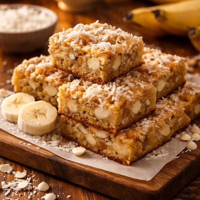 Image of White Chocolate Banana Coconut Stuff