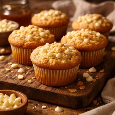 Image of White Chocolate Chip Muffins