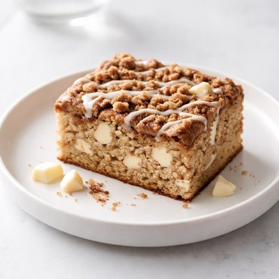 Image of White Chocolate Chunk Cinnamon Coffee Cake