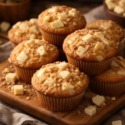 Image of White Chocolate Chunk Muffins
