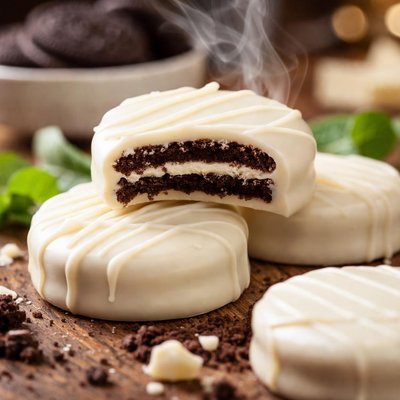 Image of White Chocolate Covered Oreos
