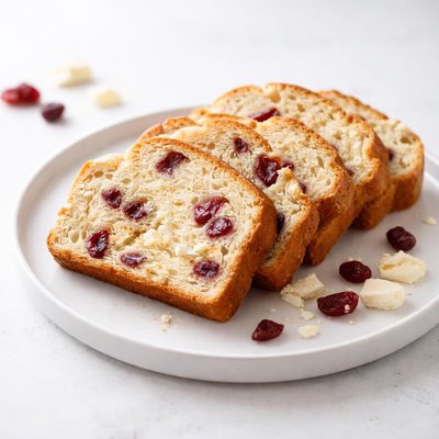 Image of White Chocolate Cranberry Bread