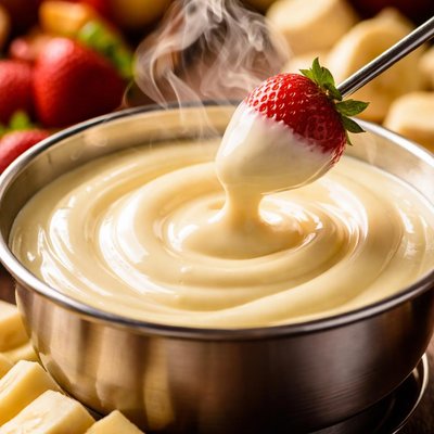 Image of White Chocolate Fondue