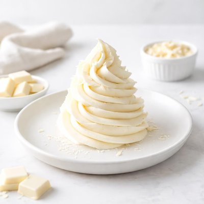 Image of White Chocolate Frosting Recipe