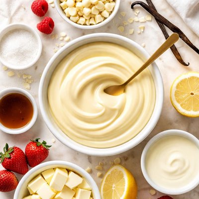 Image of White Chocolate Ganache