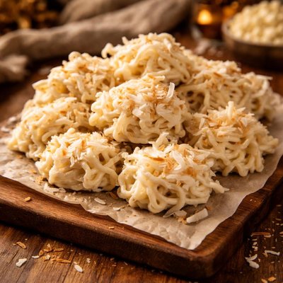 Image of White Chocolate Haystacks