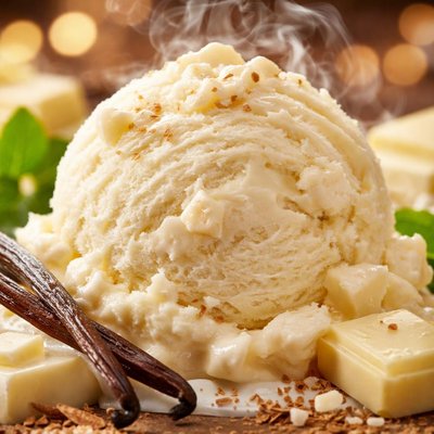 Image of White Chocolate Ice Cream