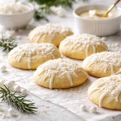 Image of White Chocolate Icicle Cookies
