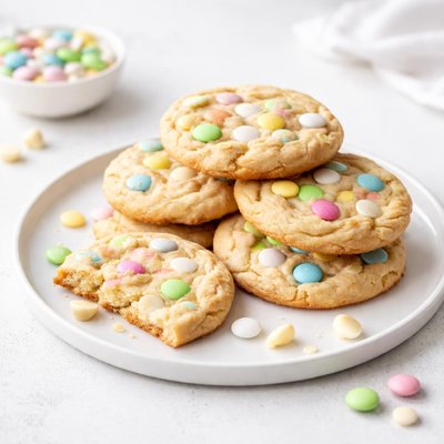 Image of White Chocolate M M Cookies