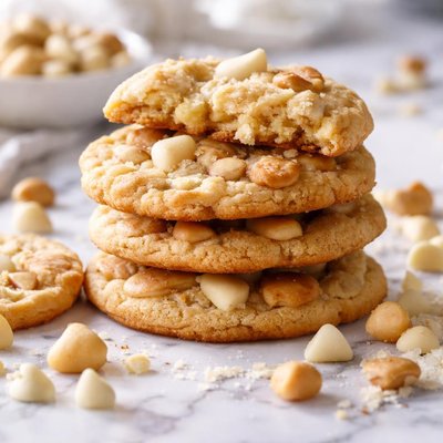 Image of White Chocolate Macadamia Nut Chews