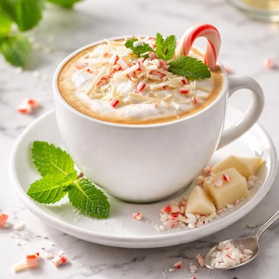 Image of White Chocolate Mint Cappuccino