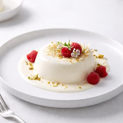 Image of White Chocolate Panna Cotta