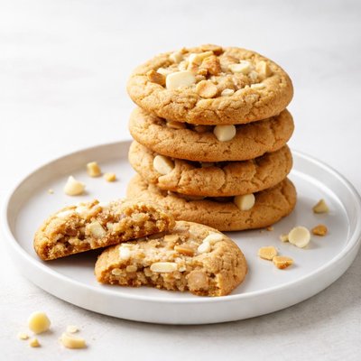 Image of White Chocolate Peanut Butter Cookies