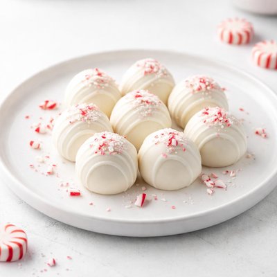 Image of White Chocolate Peppermint Candies