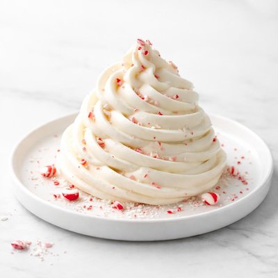Image of White Chocolate Peppermint Cream Cheese Frosting