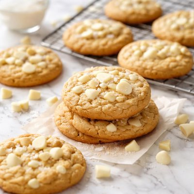 Image of White Chocolate Pudding Cookies