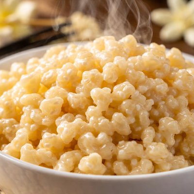 Image of White Chocolate Syrup Krispies