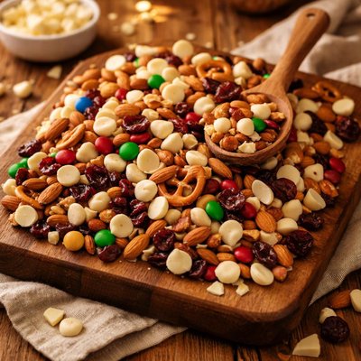 Image of White Chocolate Trial Mix Quick and Easy