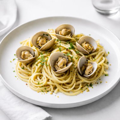 Image of White Clam Sauce with Pasta