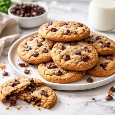 Image of White Drop Cookies Sour Milk Chocolate Chip Cookies